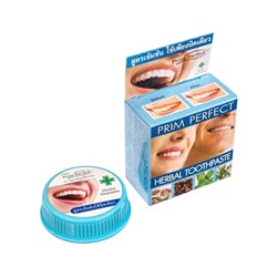 [PRIM PERFECT] Зубная паста ОТБЕЛИВАЮЩАЯ травяная Prim Perfect Plus, 25 гр