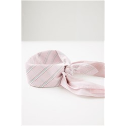 Pañuelo para cuello rayas rosa