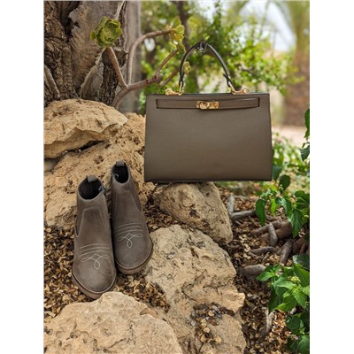 TEKILA 7005 Taupe+Ab.Zapatos PELLE Birkin/2 (720) Taupe АКЦИЯ