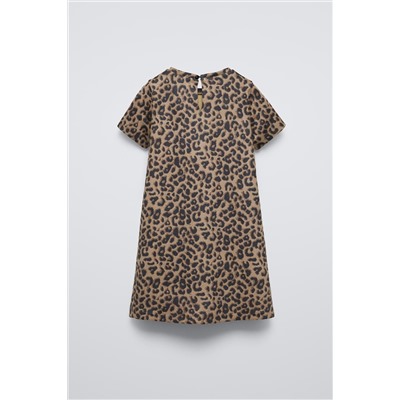 FAUX SUEDE DRESS