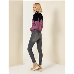 Koyu Gri Skinny Fit Jean Pantolon