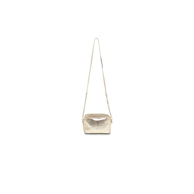 Bandolera de piel Elyn Dorado