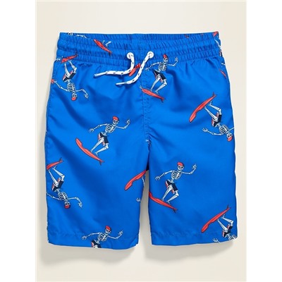 Graphic Swim Trunks for Boys