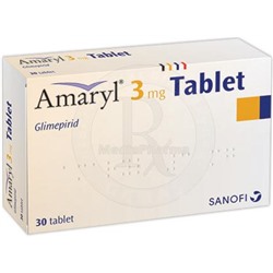 Amaryl 3 mg 30 tab