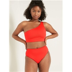 PINK SWIM HIGH WAIST BIKINI BOTTOM