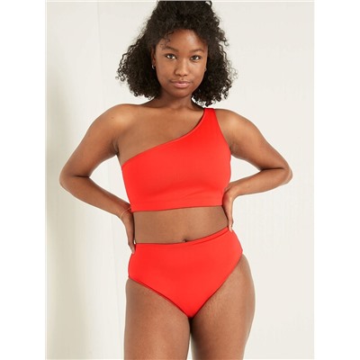 PINK SWIM HIGH WAIST BIKINI BOTTOM