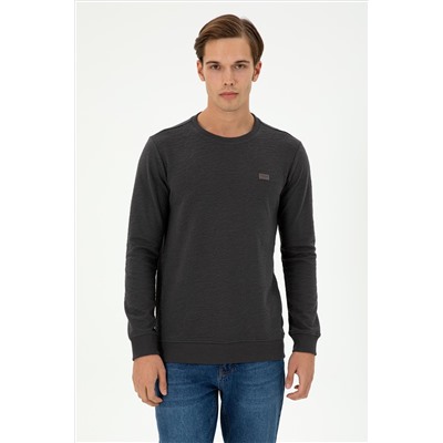 Erkek Antrasit Sweatshirt