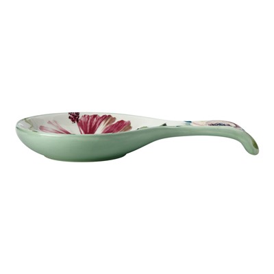 Подставка под ложку, 24 см, керамика, белая, Магнолия, Magnolia, 60593