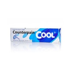 Охлаждающий обезболивающий гель COUNTERPAIN COOL 120 g большой / COUNЕTERPAIN COOL balm white box 120 g