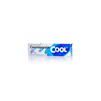 Охлаждающий обезболивающий гель COUNTERPAIN COOL 120 g большой / COUNЕTERPAIN COOL balm white box 120 g