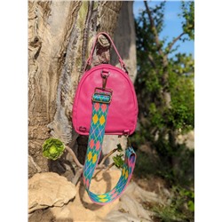 AB.Z · Pelle · mochila 421 (650) FUXIA+CINTURON BOLSOS (130)-20 (8) АКЦИЯ