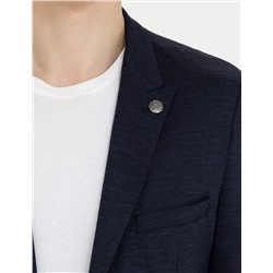 Lacivert Ekstra Slim Fit Spor Takım Elbise