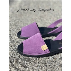 Ab.Zapatos • 3106-8 • Lavanda+AB.Z · Pelle · mochila 421 (650) morado