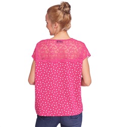 Damen T-Shirt mit Spitze
