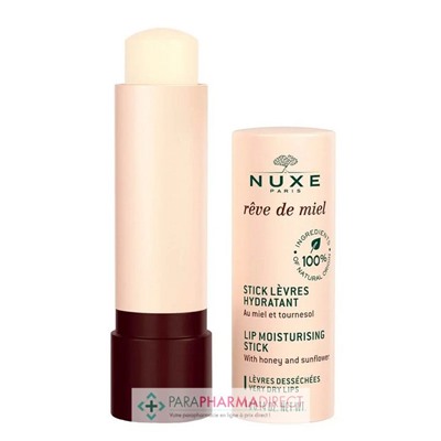 Nuxe Rêve de Miel Stick Lèvres Hydratant 2x4gLot  × 2