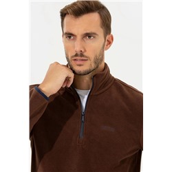 Pierre Cardin Erkek Kahverengi Sweat Shirt G021SZ082.000.1569749
