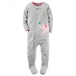 1-Piece Snug Fit Cotton PJs