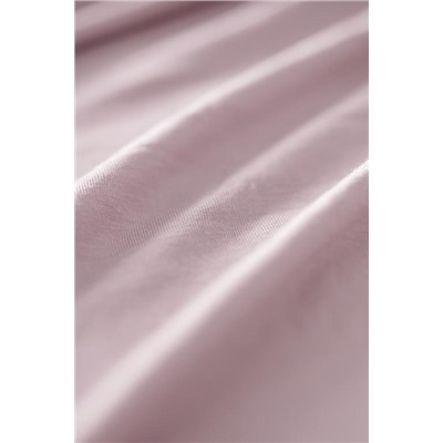 Belle Tek Kişilik Lastikli Bambu Çarşaf - Açık Mürdüm