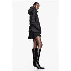 WATER AND WIND PROTECTION SHORT PUFFER ANORAK