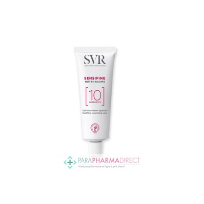 SVR Sensifine Nutri-baume Nourrissant Apaisant 10 Ingrédients 40ml