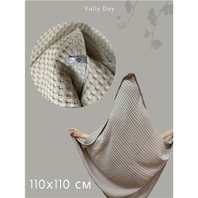 Полотенце с капюшоном из вафельного полотна от Vally day