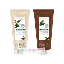 Klorane Cupuaçu Crème Douche Nutritive Fleur de Cupuaçu + Gel Douche Nutritif Fève de Tonka 2x200mlLot  × 2