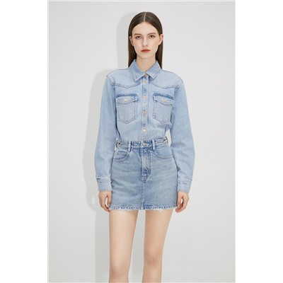 Camisa vaquera Azul