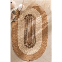 Janvry Oval Kilim - Bej/Krem - 90x150 cm