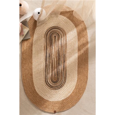 Janvry Oval Kilim - Bej/Krem - 90x150 cm