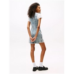 Tommy Jeans Sleeveless Denim Mini Dress