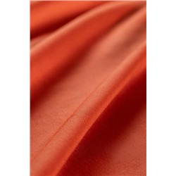 Ciel King Size Plus %100 Pamuk Lastikli Saten Çarşaf - Turuncu