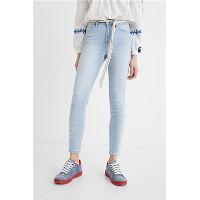Pantalón vaquero skinny tobillero