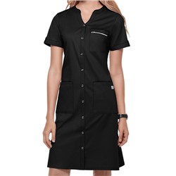 UA Butter-Soft STRETCH Button Up Shirt Scrub Dress