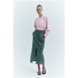 BOMBER CROPPED CON LINO