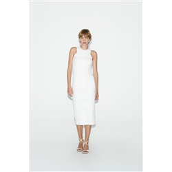 FITTED JACQUARD DRESS