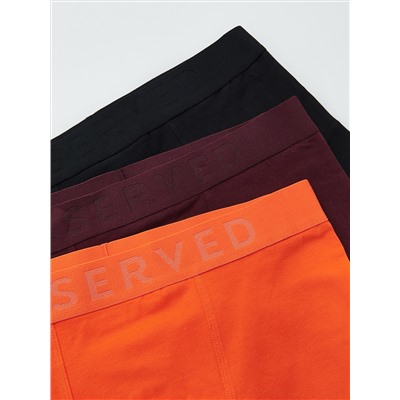 Boxershorts im Long-Fit, 3er-Pack