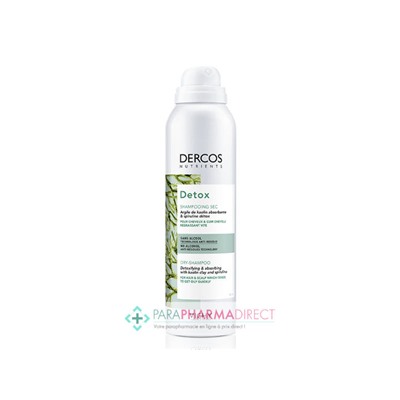 Vichy Dercos Nutrients Detox Shampooing Sec Cheveux Gras 150ml