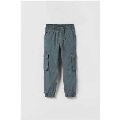 PANTALÓN CARGO POPELÍN
