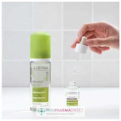 A-Derma Biology Mousse Nettoyante Dermatologique Hydra-Protectrice BIO 150 ml