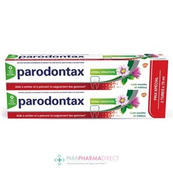 Parodontax Dentifrice Herbal Sensation 2x75mlLot  × 2