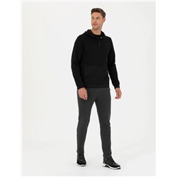Siyah Regular Fit Sweatshirt