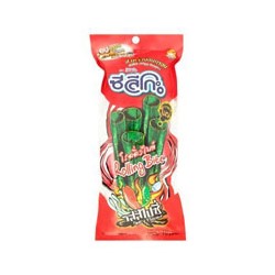 Острые чипсы-роллы из водорослей Seleco 10 гр / Seleco Spicy rolling bite 10 g