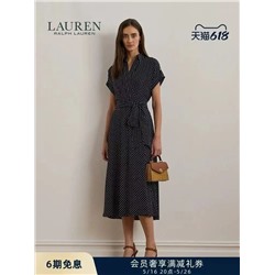 Темпераментное платье из шифона с V-образным вырезом RALPH LAURE*N ОРИГИНАЛ!
