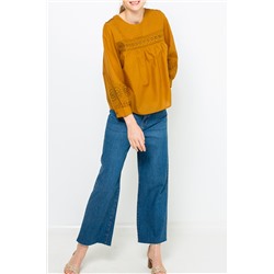 Blusa Mostaza oscuro