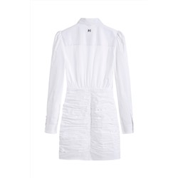 Vestido camisero Blanco