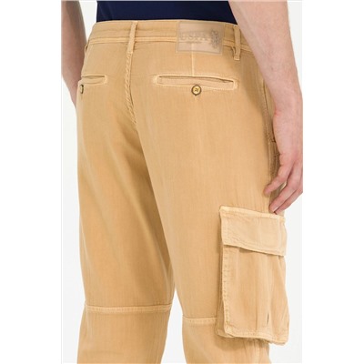 Erkek Camel Kanvas Pantolon