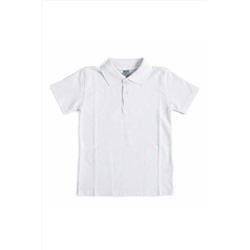 ALM Beyaz Kısa Kol 6-16 Yaş Çocuk Okul Lakos Tişört/t-shirt - 80238-beyaz 80238-001 beyaz
