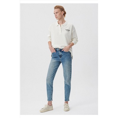 MaviCındy Gölgeli Gold Shape Jean Pantolon 100277-84421