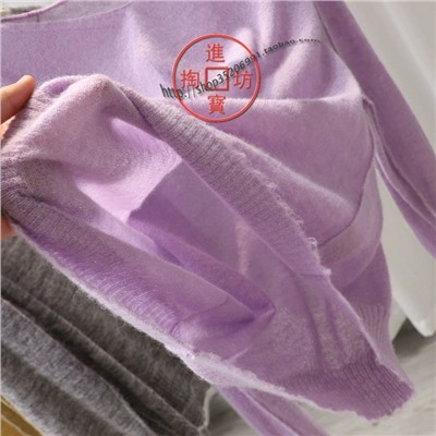 Мягкий тонкий пуловер  МО*КО