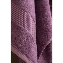 Clarette Banyo Havlusu - Mor - 90x150 cm